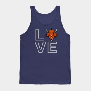 Love Triceratops Tank Top